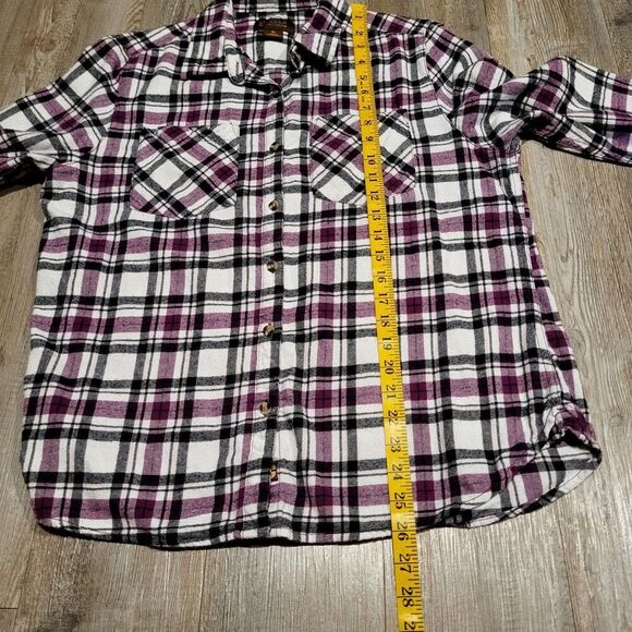 Lincoln Outfitters Long Sleeved Flannel Button Up Shirt Women's Size XL - Picture 6 of 7